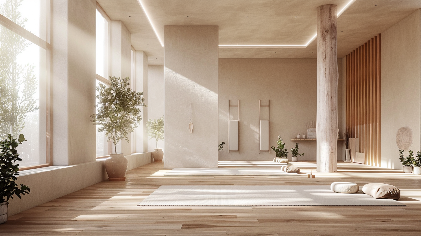 Спільна практика йоги в приміщенні